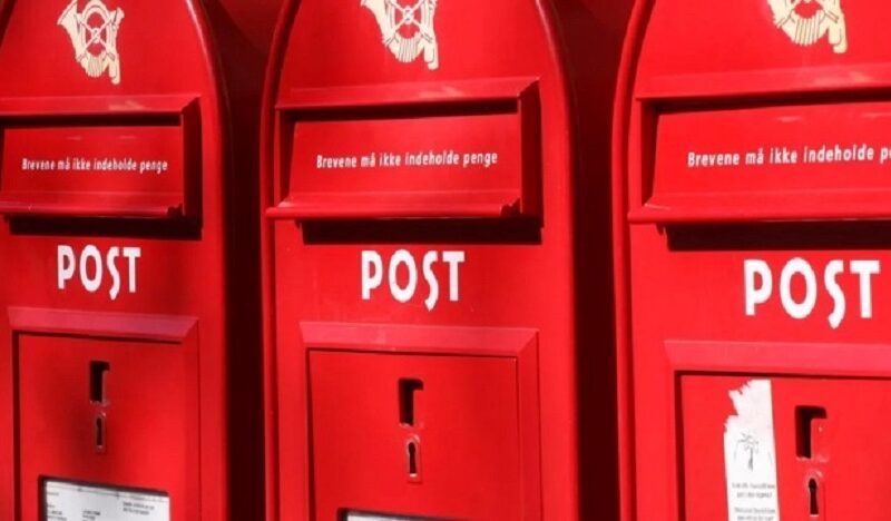 Національна поштова служба Данії припиняє доставку паперових листів