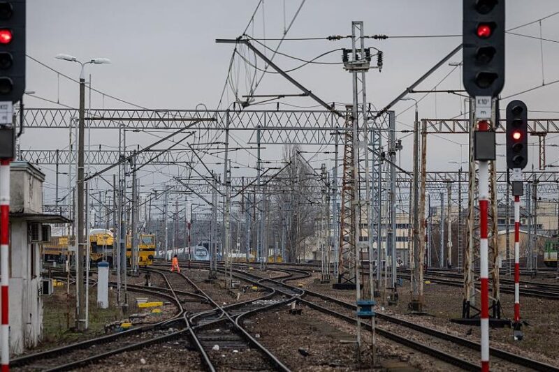 Пошкодження залізничної колії виявили в центральній Польщі
