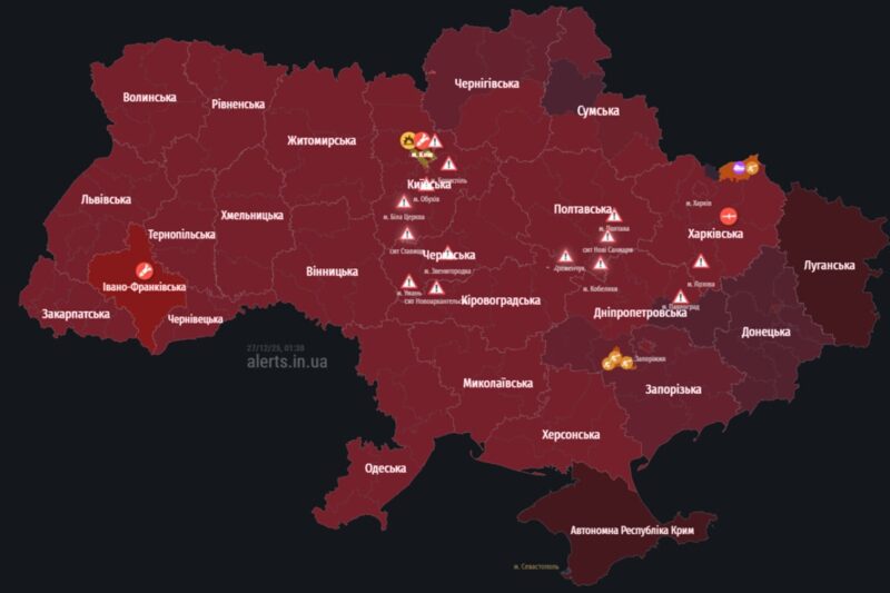 Повітряна тривога: зліт Ту-95 і пуски Калібрів