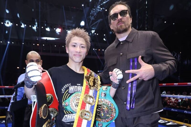 Усик привітав Іноуе з перемогою на ринзі