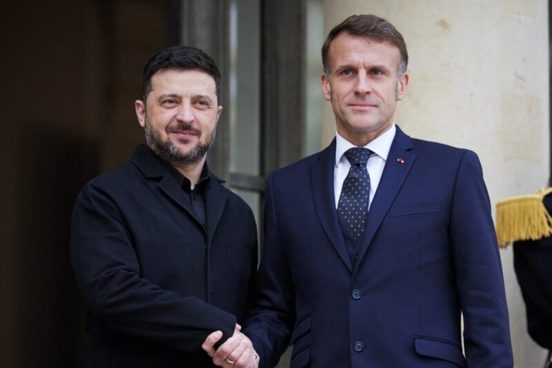Зеленський повідомив деталі зустрічі з Макроном