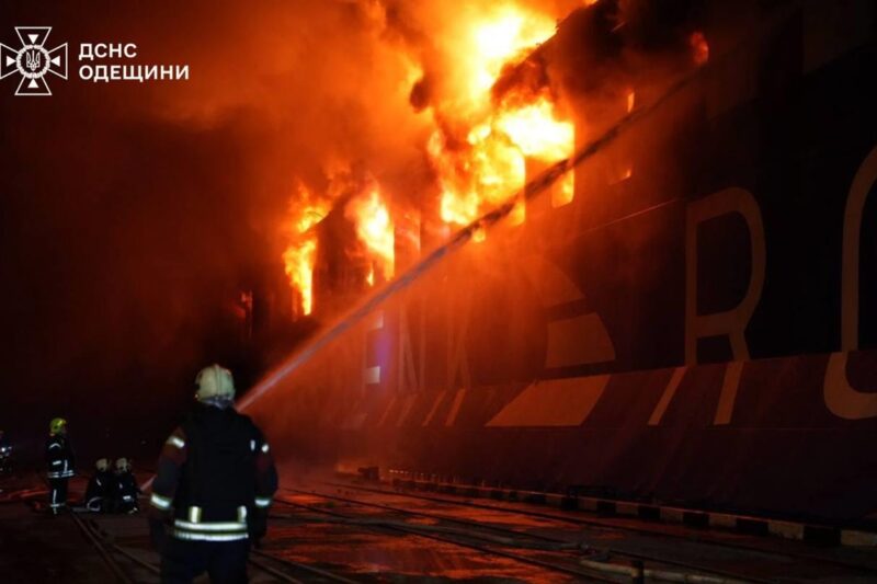 Зеленський відреагував на удар по судну на Одещині