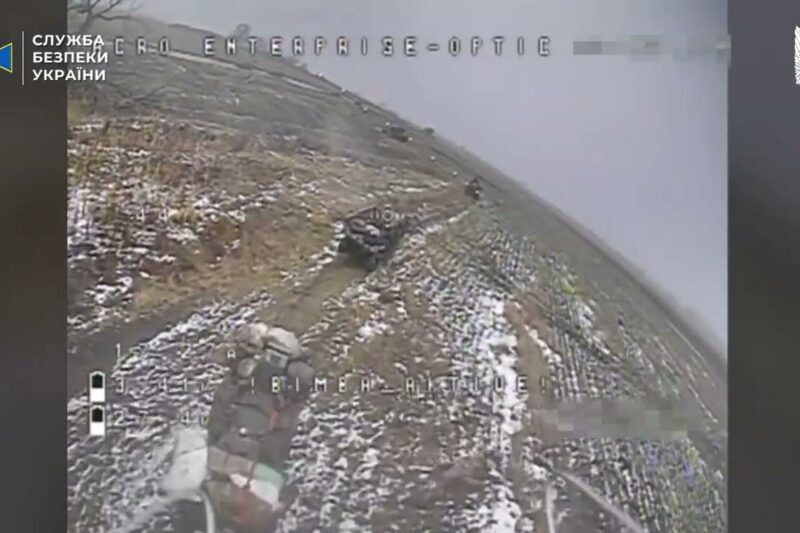 Ворожа піхота під прицілом FPV-операторів «Альфи» СБУ