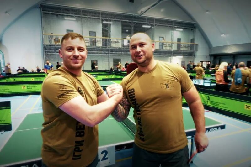 Фінал Всеукраїнських змагань “Ігри Ветеранів” – Настільний теніс. Згадаємо як це було у 2025?