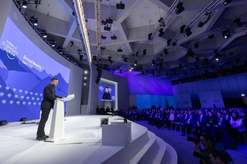 Виступ Володимира Зеленського в Давосі 22.01.2026