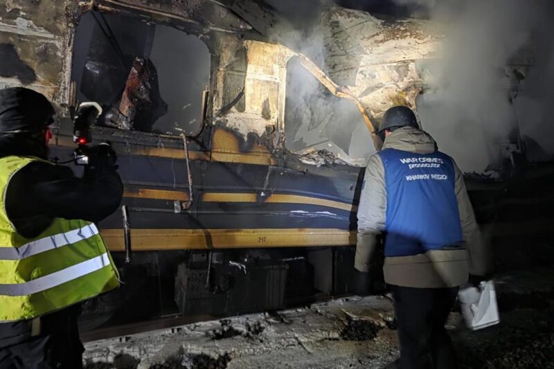 На Харківщині російські дрони по поїзду: є загиблі й потерпілі