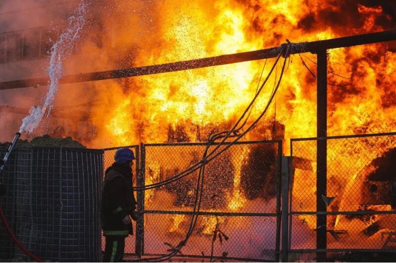 На Запоріжжі знеструмлене місто