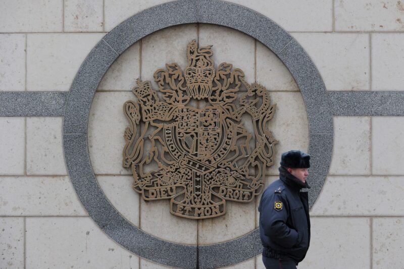 Росія висилає британського дипломата
