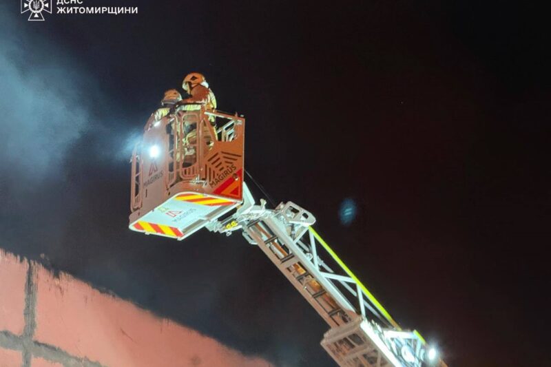 Росіяни обстріляли критичну інфраструктуру Житомирщини, є поранені