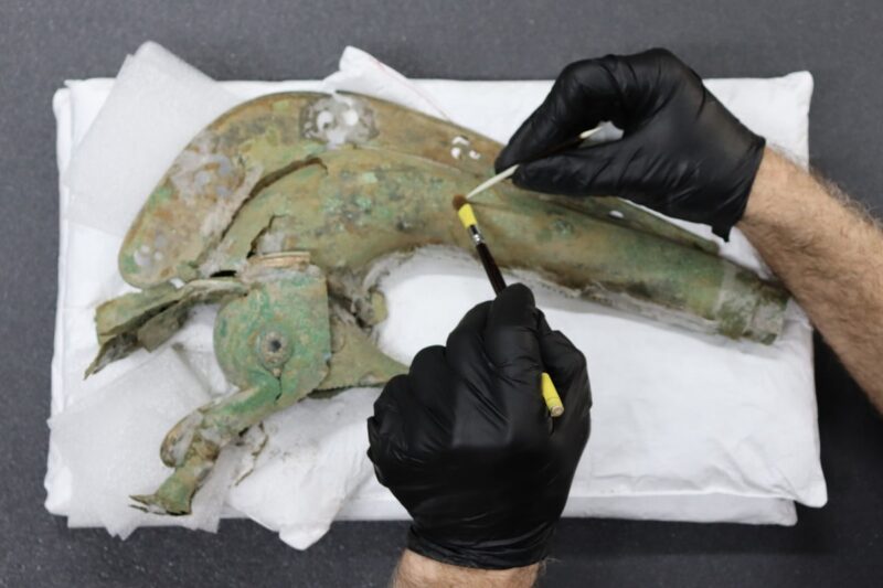 У Британії знайшли кельтську бронзову трубу часів боротьби з Римом