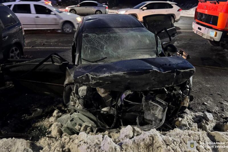 У Харкові сталася масштабна ДТП, є жертви