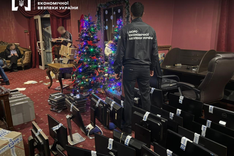 В Одесі ліквідували п’ять підпільних гральних закладів