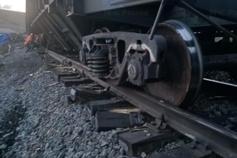 В Росії 35 вагонів зійшли з рейок