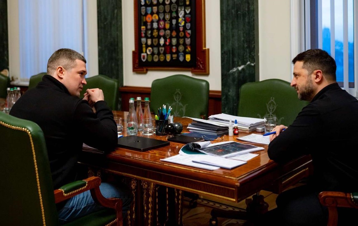 Новини України - Зеленський і Федоров обговорили зміни в Міноборони