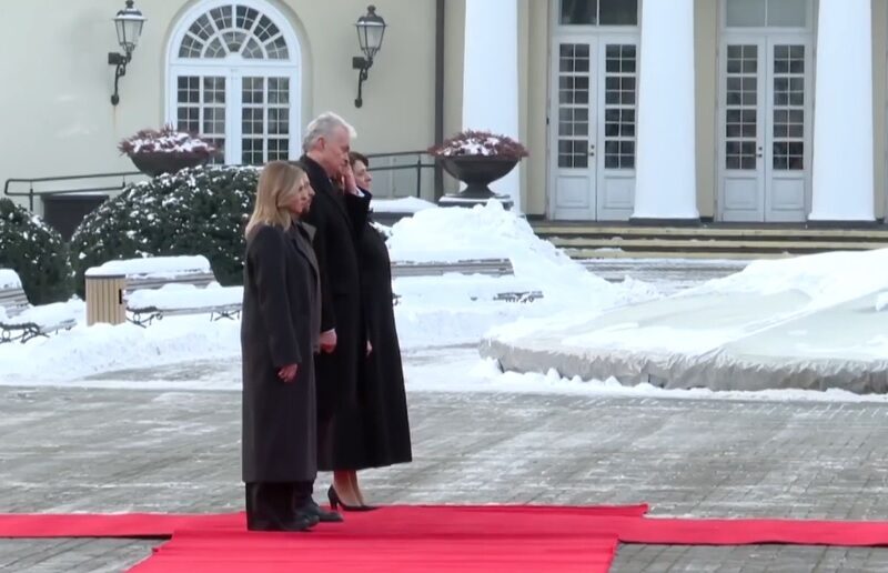 Зеленський із першою леді прибули до Литви