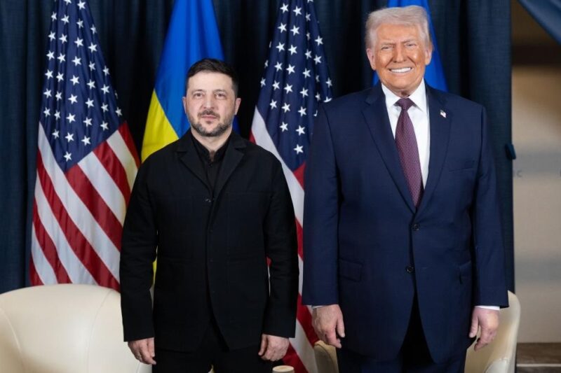 Зеленський оцінив переговори з Трампом у Давосі