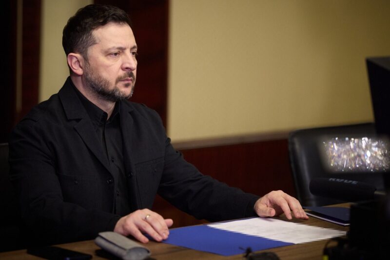 Звернення Володимира Зеленського до учасників спеціальної сесії Європейського парламенту 24.02.2026