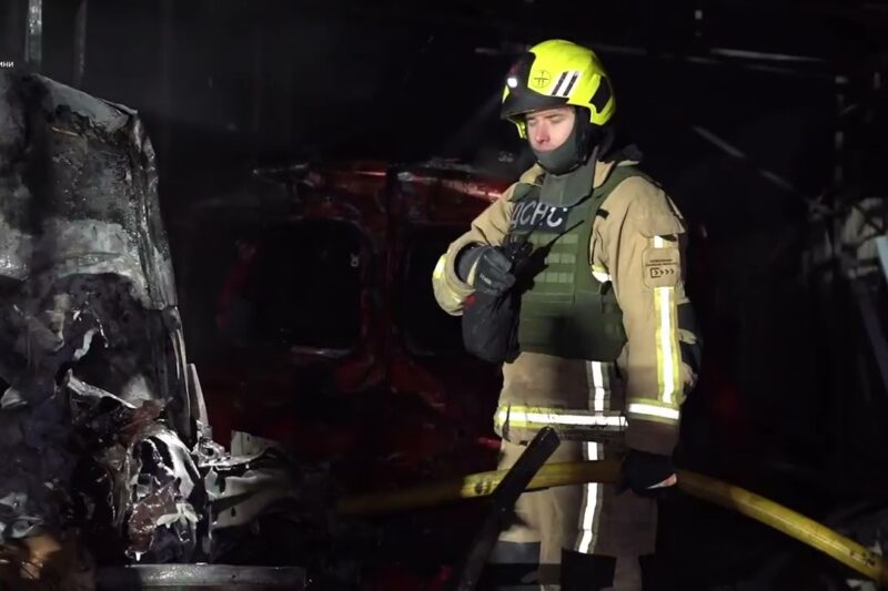 Черкаси зазнали масованої атаки російськими дронами