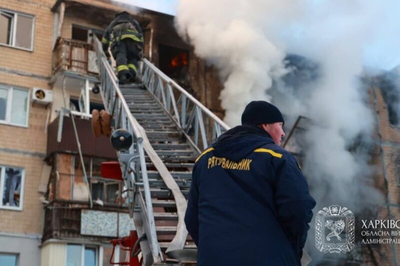 У Харкові семеро постраждалих внаслідок атаки РФ