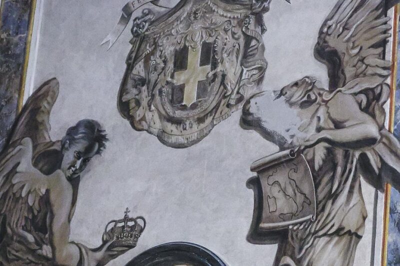 У Римі зафарбували фреску янгола з обличчям Мелоні