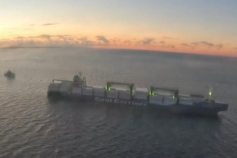 В Естонії затримали контейнеровоз із російським екіпажем