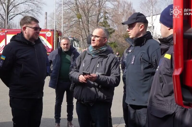 Голова ДСНС провів зустріч із делегацією Пожежної бригади м. Парижа