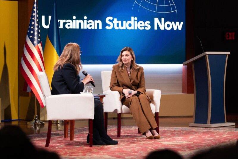 Перша леді взяла участь у приєднанні двох американських університетів до Коаліції українських студій