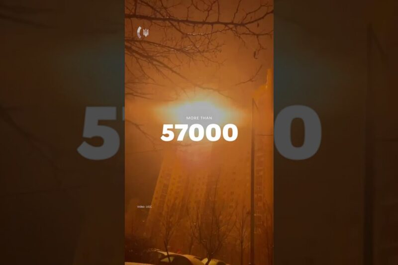 Russia used over 57,000 Shahed-type drones against Ukraine since 2022