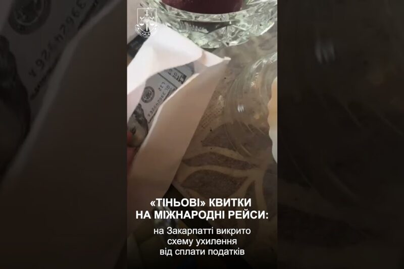 Продавали квитки на рейси до ЄС без кас і податків: багатомільйонну схему викрито на Закарпатті