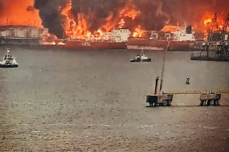 Масові бунти і пожежі. Ситуація в портах Росії