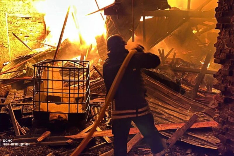На Чернігівщині РФ вдарила по підприємству