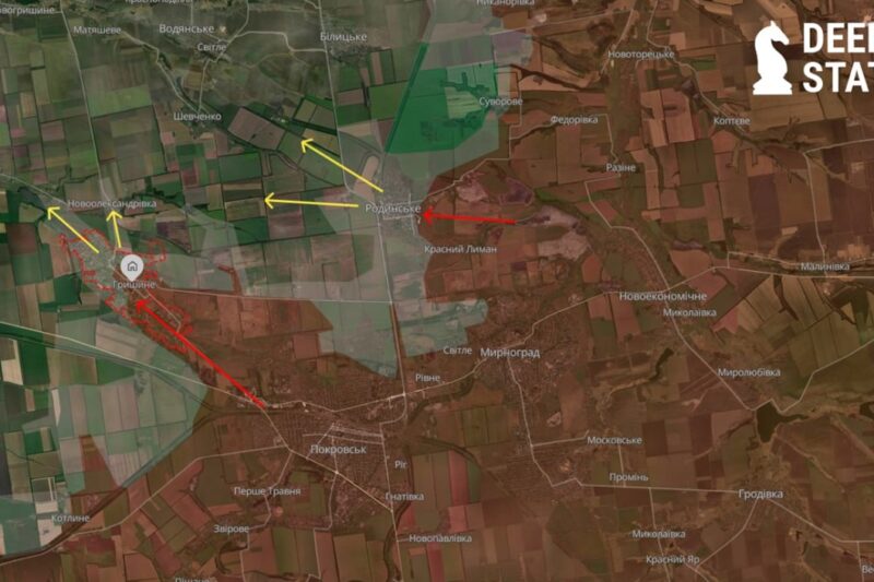 Окупація Гришиного є питанням часу – DeepState