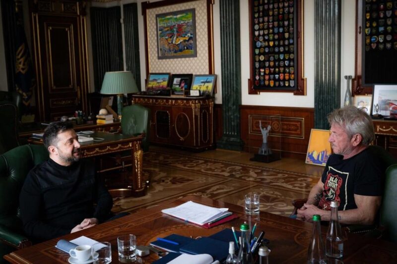 Президент зустрівся з актором Шоном Пенном