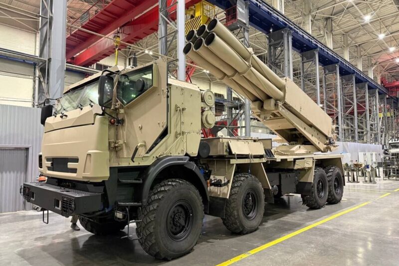 РФ готує розрахунки РСЗВ Сарма для застосування в Україні – Сили оборони