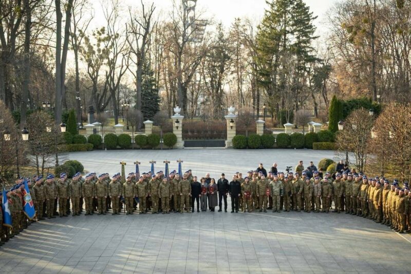 Володимир Зеленський привітав бійців Національної гвардії України з професійним святом