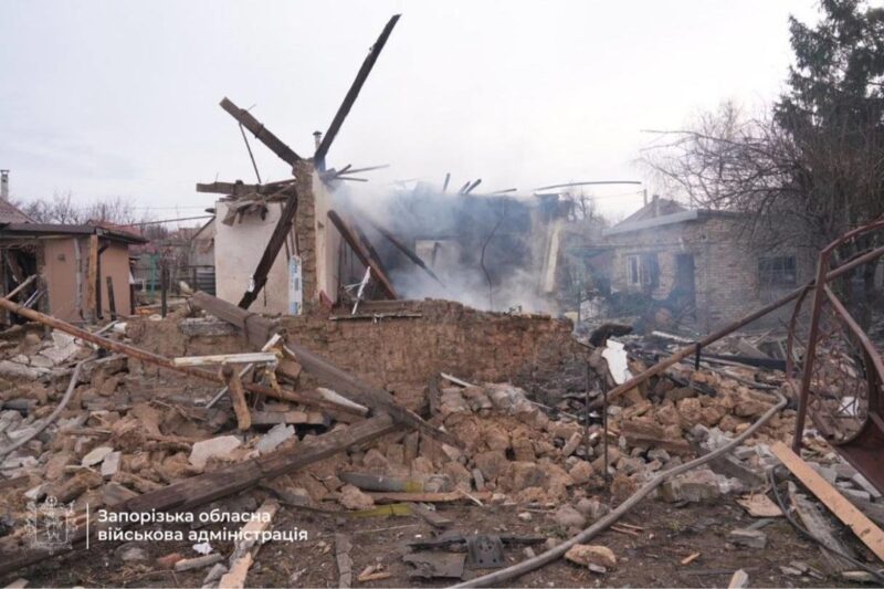 У Запоріжжжі “шахед” зруйнував будинок, є загиблі
