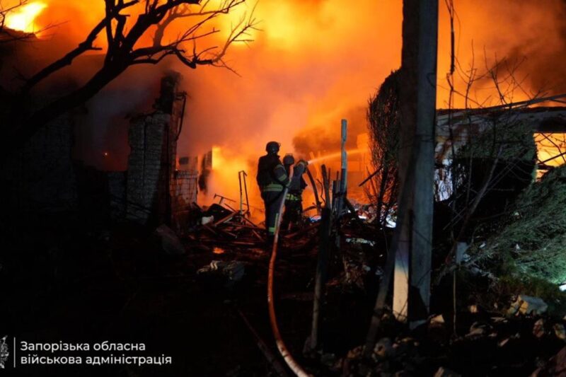 Удар по Запоріжжю: без світла понад 7500 абонентів