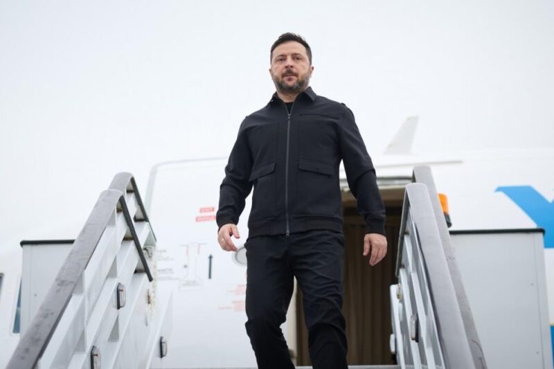 Зеленський прибув із візитом у Мадрид