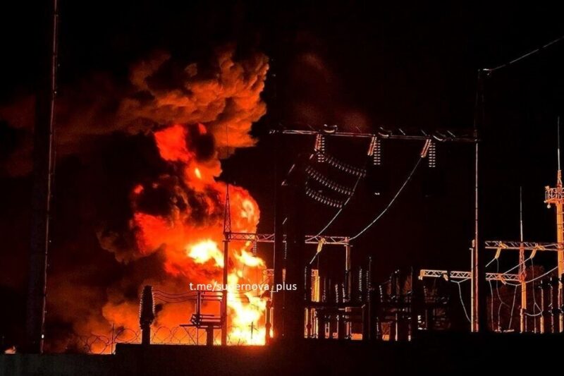 Атака БпЛА: окуповані території поглинула темрява