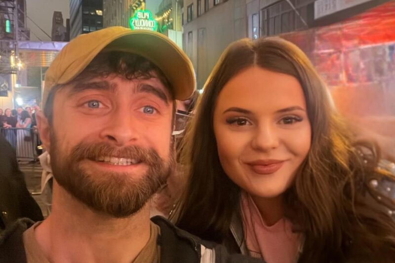 Деніел Редкліфф зустрів українську фанатку в Нью-Йорку