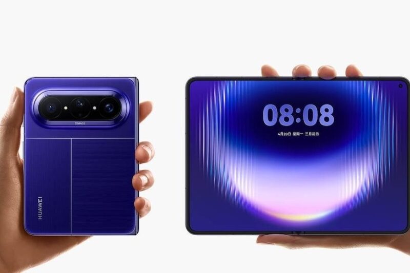 Huawei розкрила дизайн майбутнього складаного смартфону Pura X Max