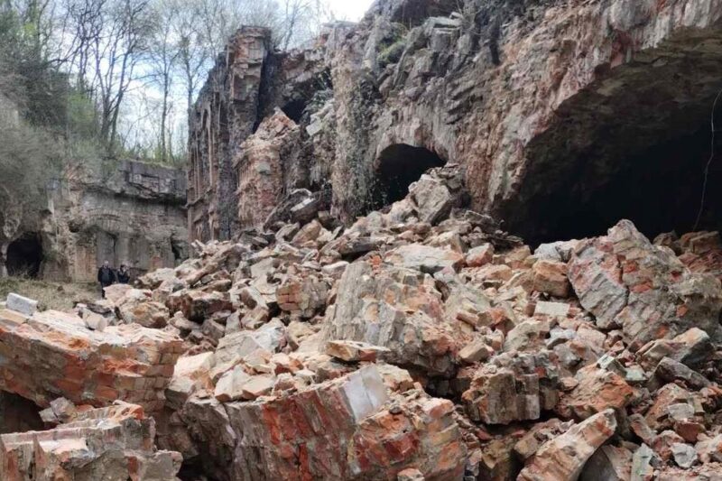 На Рівненщині обвалилася частина Тараканівського форту