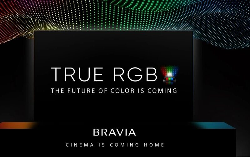 Sony анонсувала телевізори з новою технологією True RGB