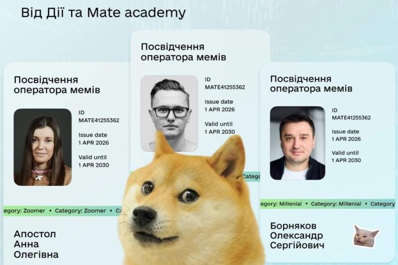 В Дії запустили сертифікацію для шанувальників мемів