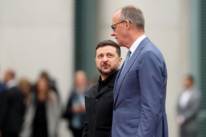 Зеленський прибув з візитом до Берліна