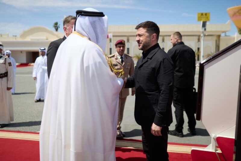 Зеленський: Розширюємо співпрацю з Близьким Сходом