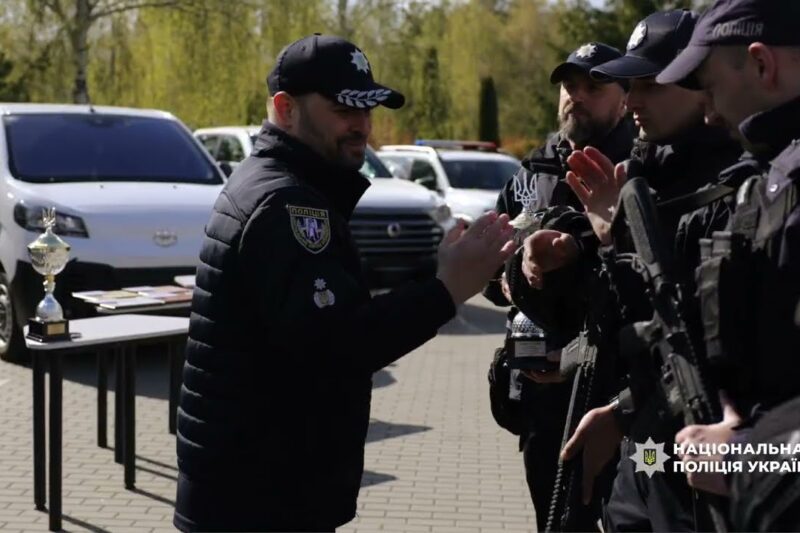 У поліції провели змагання серед груп оперативного реагування (ГОР) Національної поліції України