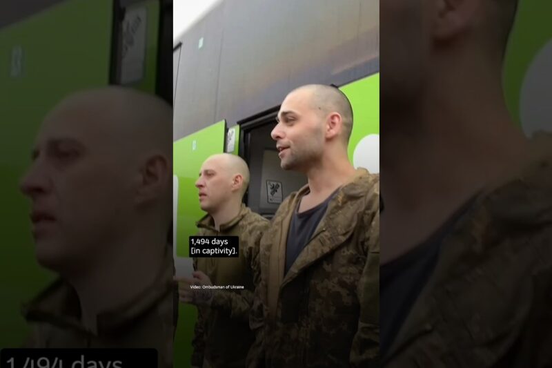1,494 days in Russian captivity – and finally home! 🇺🇦