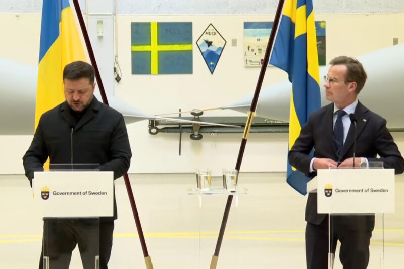 Підписання декларації про поглиблення співпраці. Заяви Володимира Зеленського й Ульфа Крістерссона