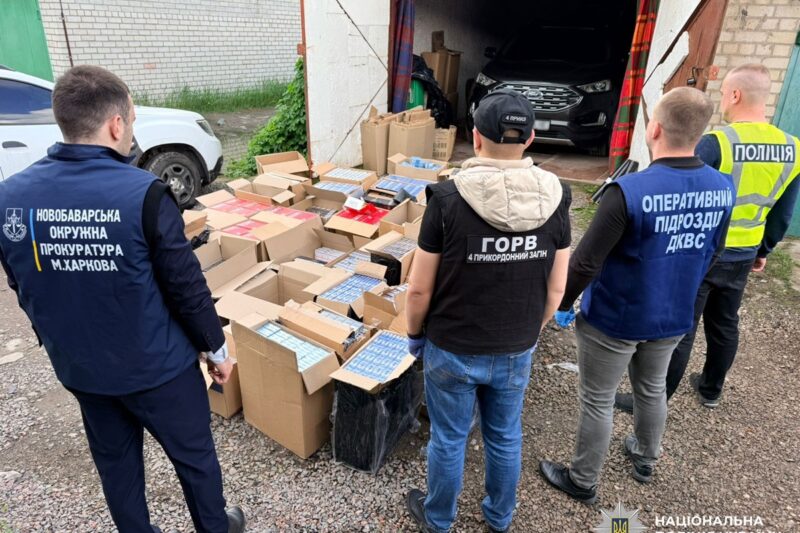 На Харківщині вилучили контрафакту тютюнових виробів на понад 35 млн